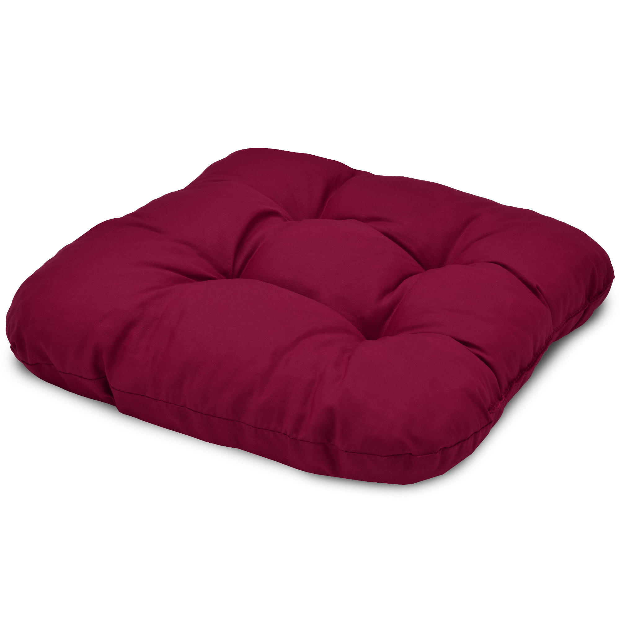 STUHLKISSEN Lisa 40/40/8 cm Rot 4tlg - Rot, Textil (40/40cm) - Beautissu 