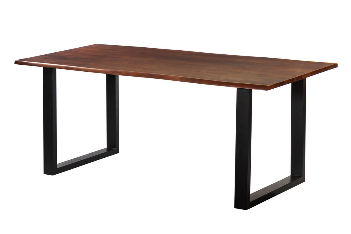 ESSTISCH ROXANA - Beige/Naturfarben, Holz (90/180/77cm) - SAM