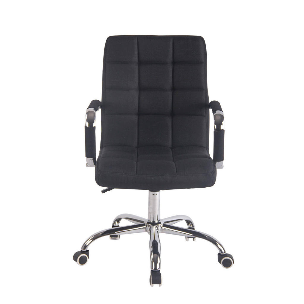 Thumbnail - TPFLiving Bürostuhl, Schwarz, Textil, 56x104x62 cm, Arbeitszimmer, Bürostühle, Drehstühle