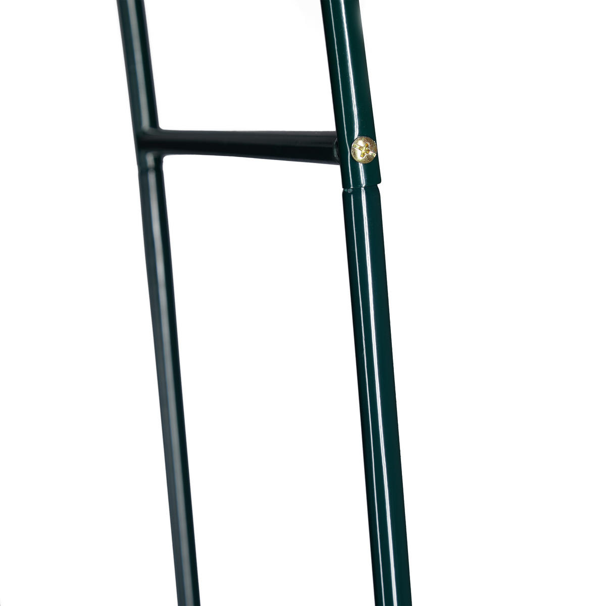 RANKHILFE - Dunkelgrün, Metall (140/240/38cm) - Relaxdays