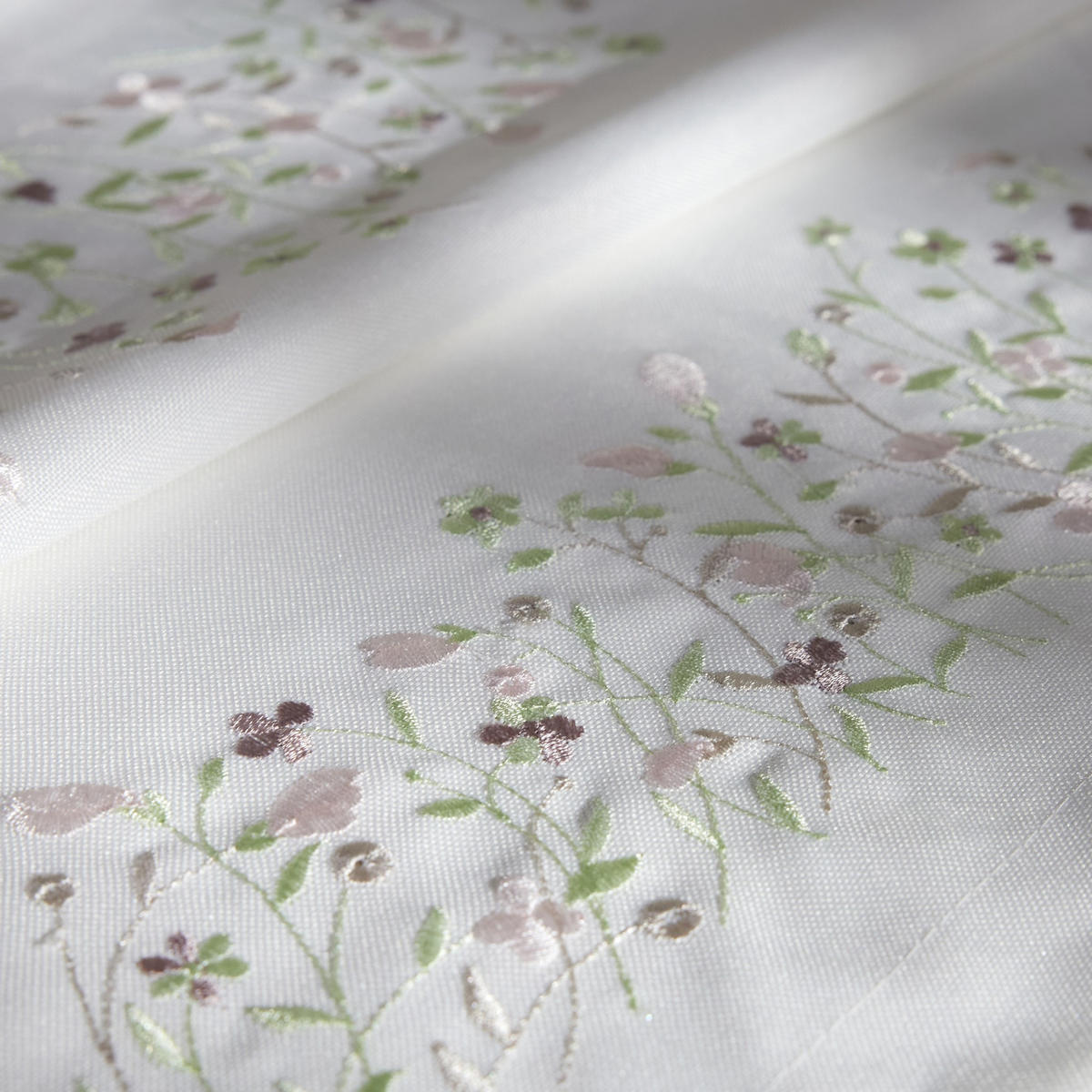 TISCHDECKE Pineli - Weiß, Textil (80/80/1cm) - home&you