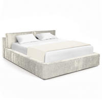 POLSTERBETT - Weiß, Textil (140/200cm) - home24