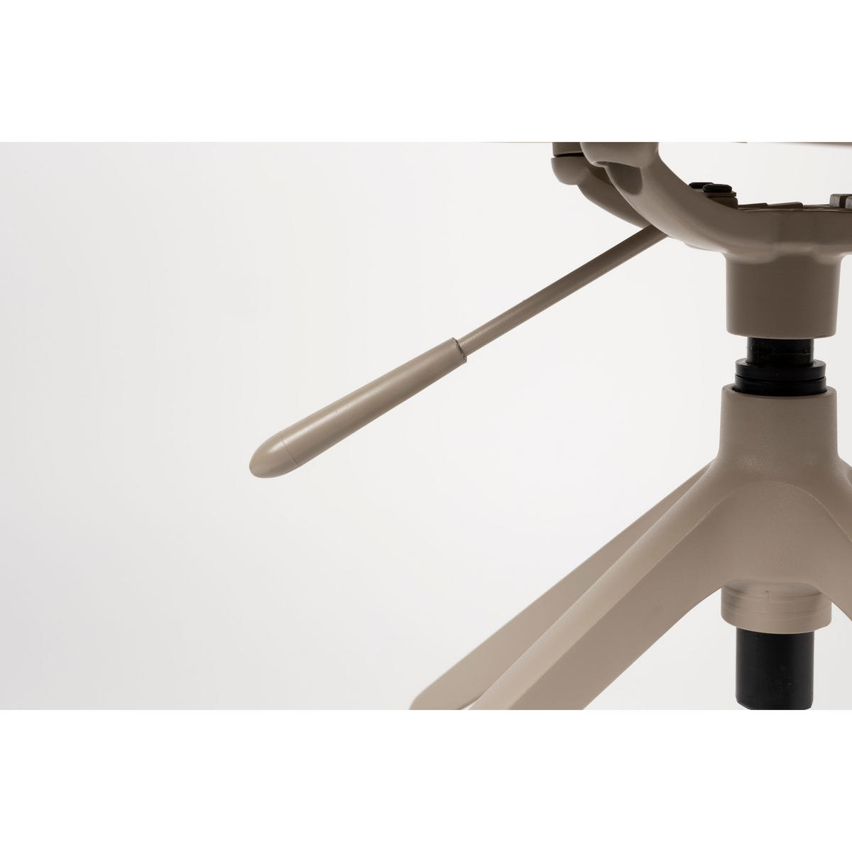 BÜROSTUHL Albert Kuip Armlehne Taupe - Taupe, Kunststoff (59.2/84.4/52cm) - Zuiver