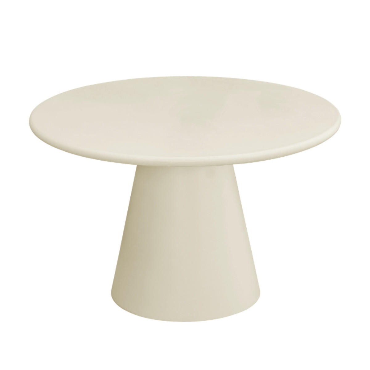 Giga Meubel Esstisch Beige 120x75x120 cm