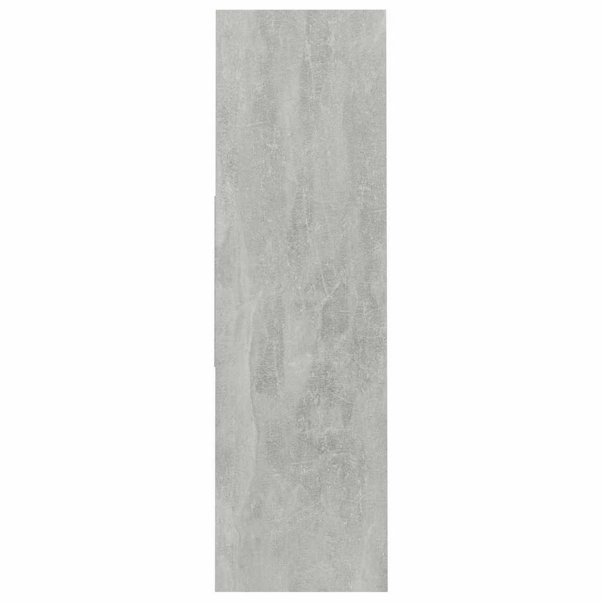 BÜCHERREGAL Betongrau 97,5/29,5/100 Cm Holzwerkstoff - Grau, Holzwerkstoff (29.5/100/97.5cm) - vidaXL