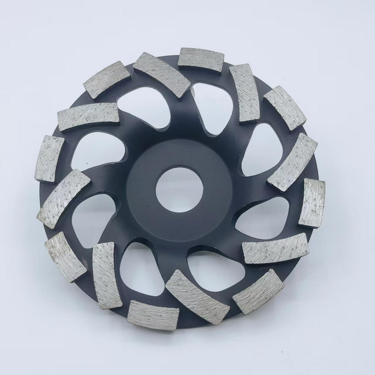 SCHLEIFSCHEIBE – 125 mm - Schwarz, Metall (12.5/12.5/1cm) - DCA