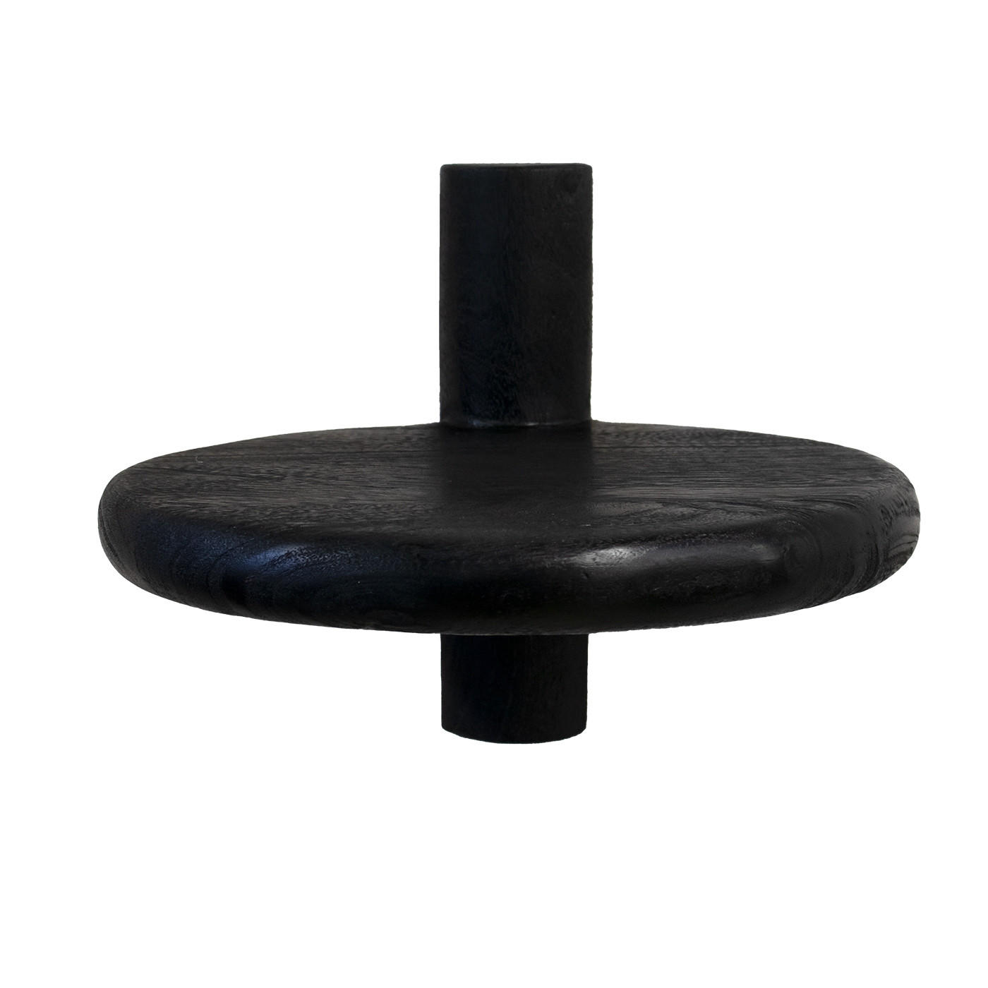 WANDREGAL aus Mangoholz 25cm, schwarz - Schwarz, Holz (25/20/25cm) - Giga Meubel