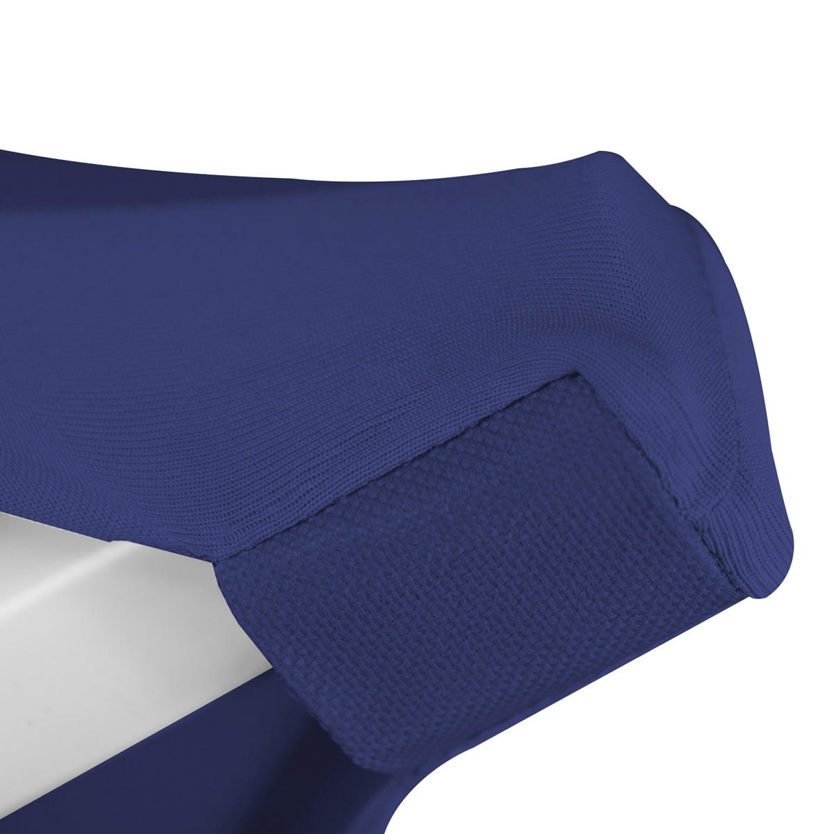 STEHTISCHHUSSE Stella Ø 80cm Blau (5tlg) - Anthrazit, Textil (80/110cm) - Beautissu 