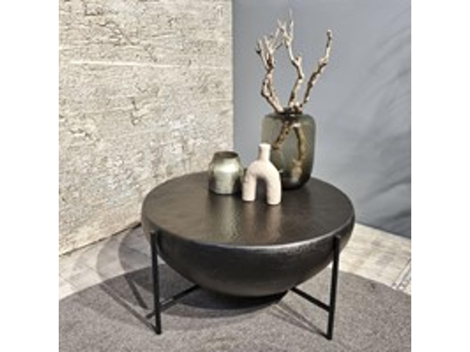 Thumbnail - Couchtisch, Anthrazit, Holz, 85x43x85 cm, Wohnzimmer, Wohnzimmertische, Couchtische