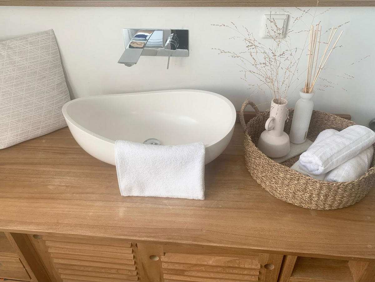 HANDTÜCHER, 6er-Set, 50x70 cm, 100% Baumwolle, Weiß - Weiß, Textil (50/70cm) - Zollner