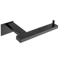 HALTER Für Toilettenpapier Rea Black Mat 392599 - Schwarz, Metall (11/11/16cm) - REA