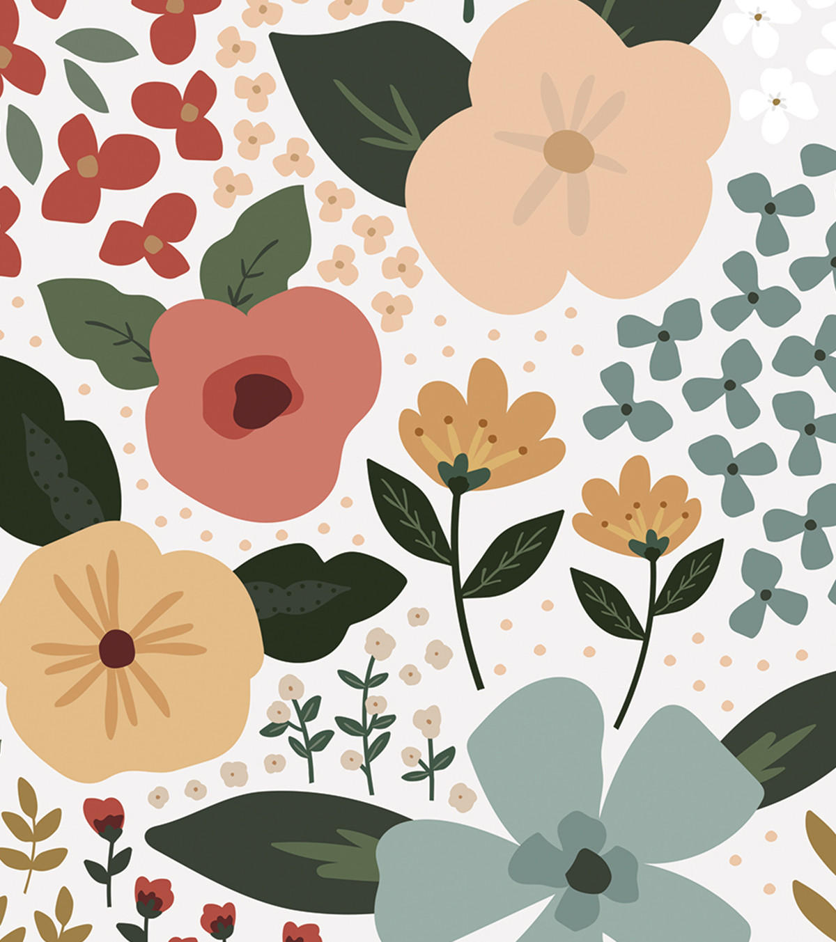 POSTER Blumenmarkt, 30x40 cm - Multicolor, Papier (30/1/40cm) - Lilipinso