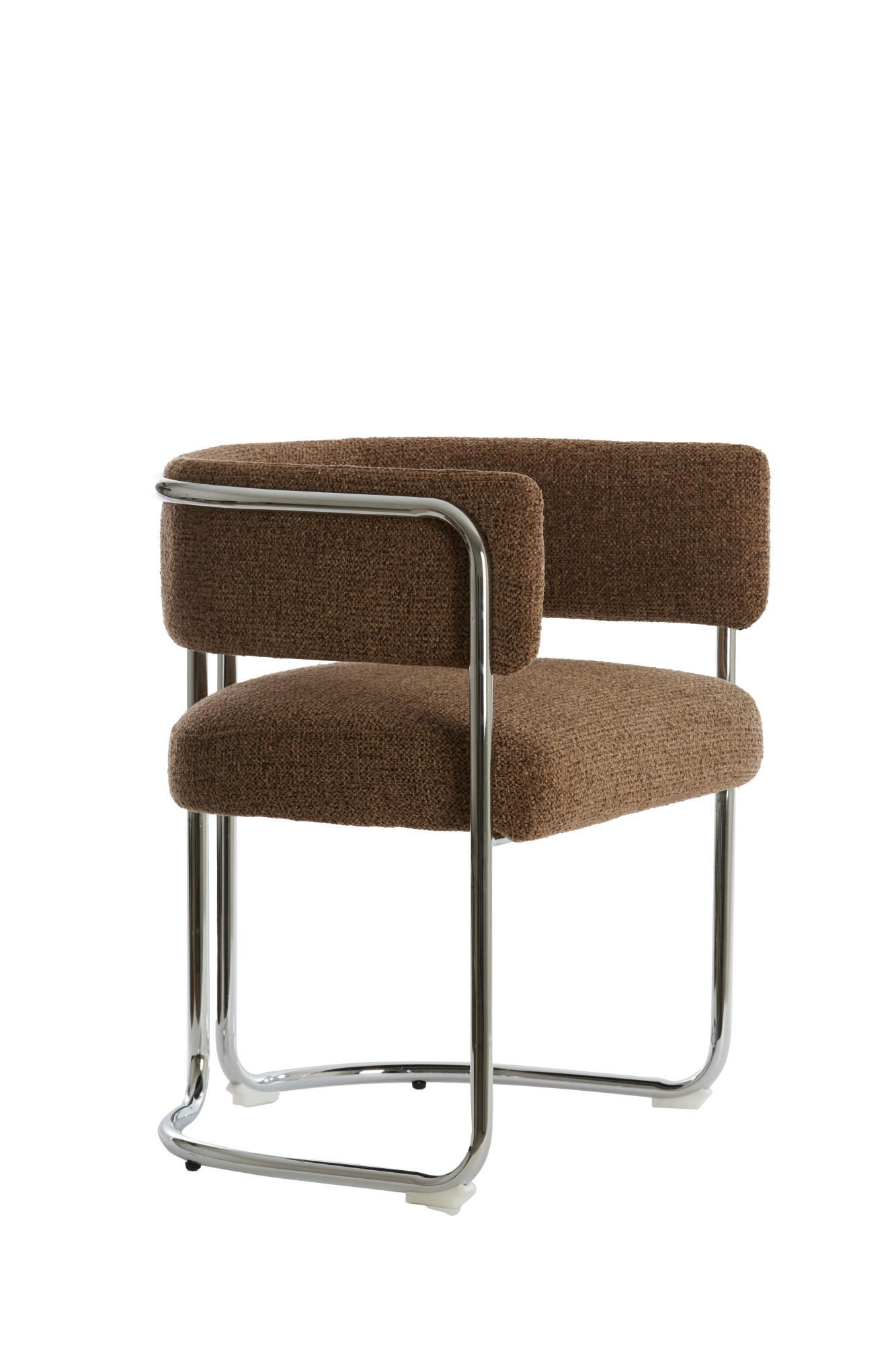 ESSZIMMERSTUHL Adante Braun 56/52/72 cm - Dunkelbraun, Metall (52/72/56cm) - Light & Living