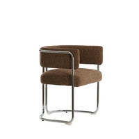 ESSZIMMERSTUHL Adante Braun 56/52/72 cm - Dunkelbraun, Metall (52/72/56cm) - Light & Living