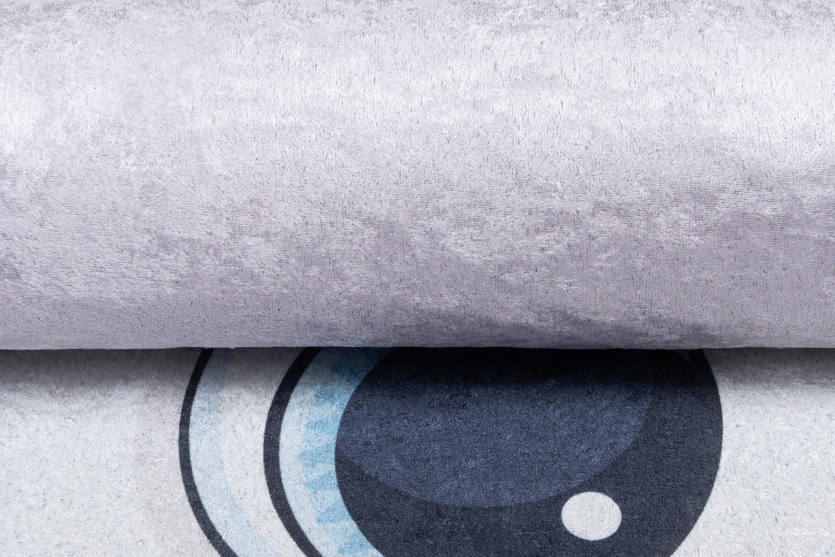 TEPPICH EMMA Grau 120/170 cm - Grau, Kunststoff (120/170cm) - Tapiso