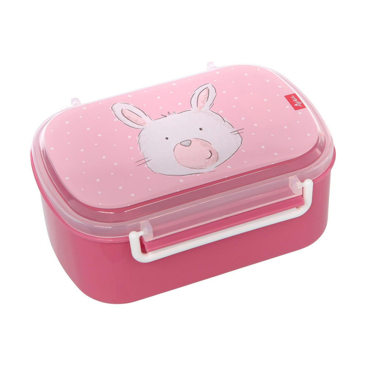 LUNCHBOX Hase, pink 17 x 11 x 7 cm - Pink/Rosa, Kunststoff (11/7/17cm) - Sigikid
