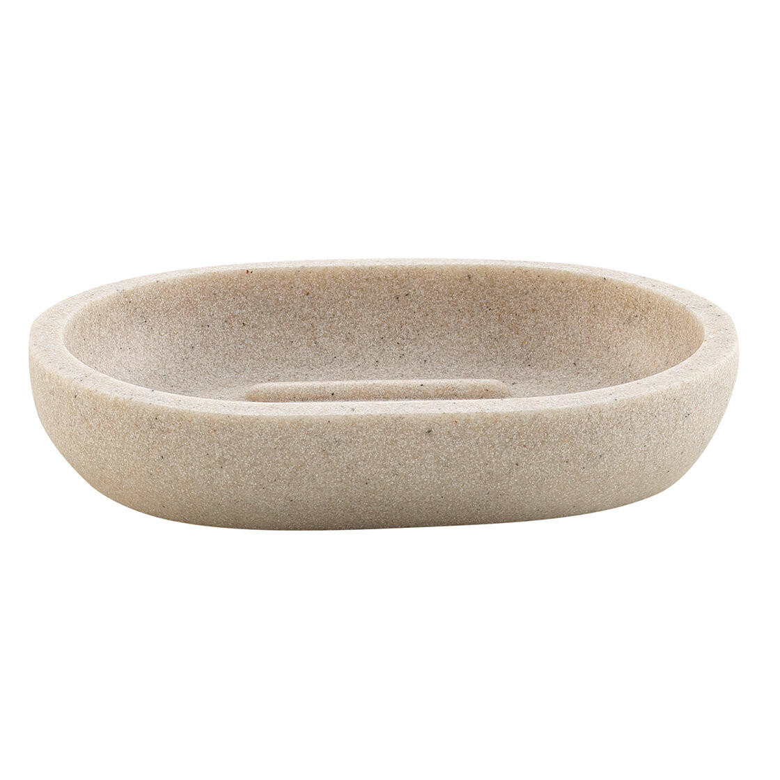 SEIFENSCHALE Naturmuster Sand - Beige, Kunststoff (8.5/1.1/12cm) - Douceur d´intérieur