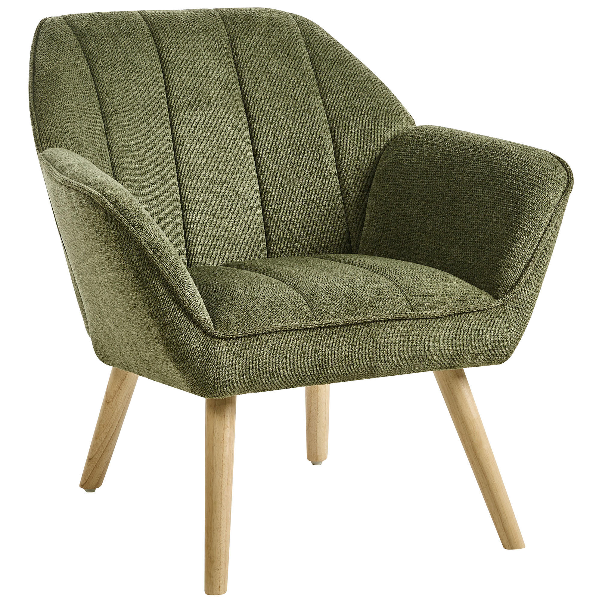 SESSEL Stoff Grün Torud - Grün, Textil (79/76/72cm) - Beliani