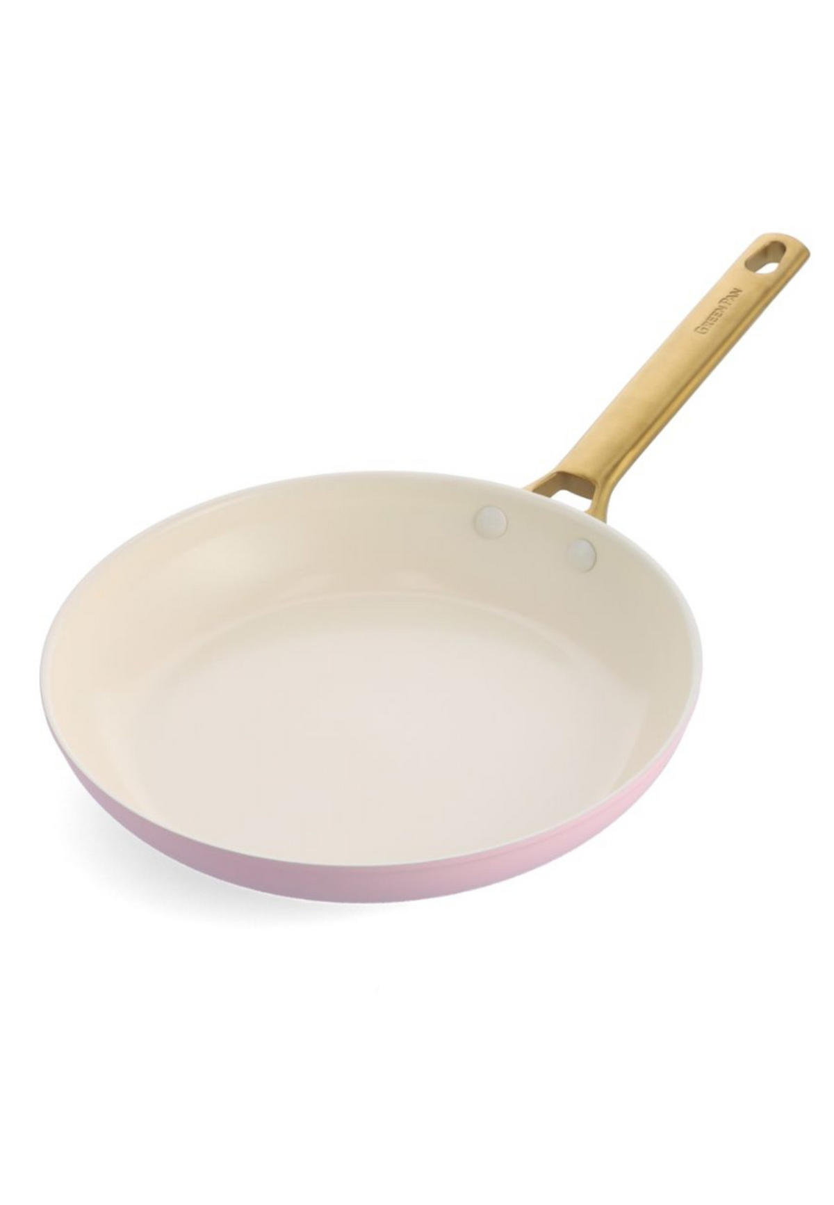 KOCHGESCHIRR-SET Padova Reserve 10er Set - Pink/Rosa, Metall - GreenPan