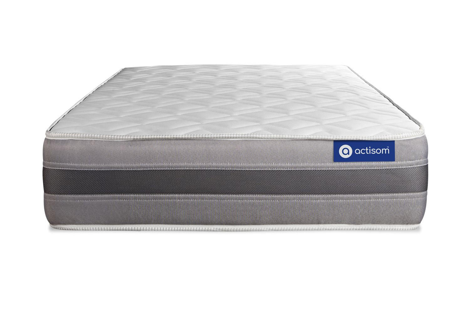 MATRATZE Actilatex relax Latex und Memory-Schaum 80 x 200 cm h2 - Weiß, Textil (80/200cm) - ACTISOM
