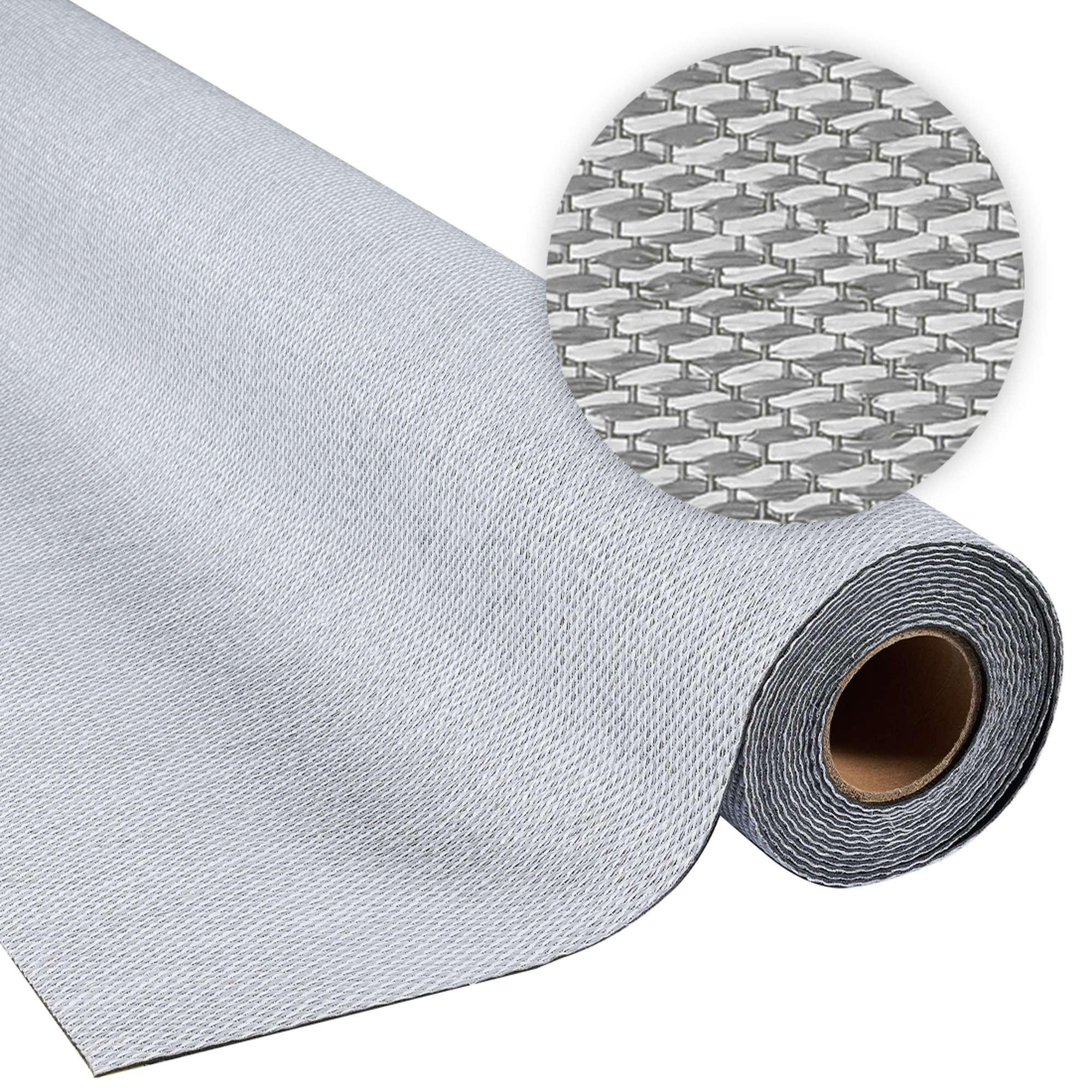 VINYLBODEN, Vinylboden Rolle, Premium Grau 200X450 cm - Grau, Kunststoff (450/200/2.8cm) - STORESDECO