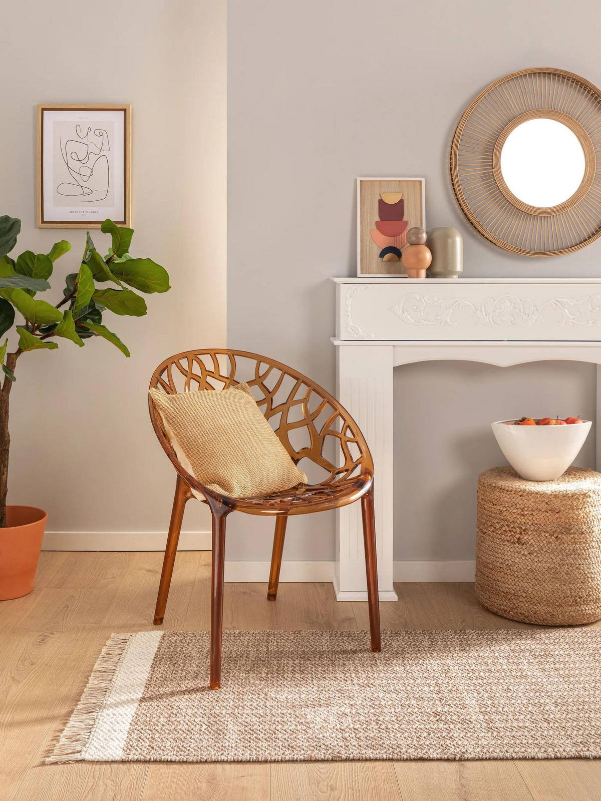 WOLLTEPPICH-LÄUFER Kim Beige 80x250 cm - Beige, Textil (80/250cm) - benuta Pure