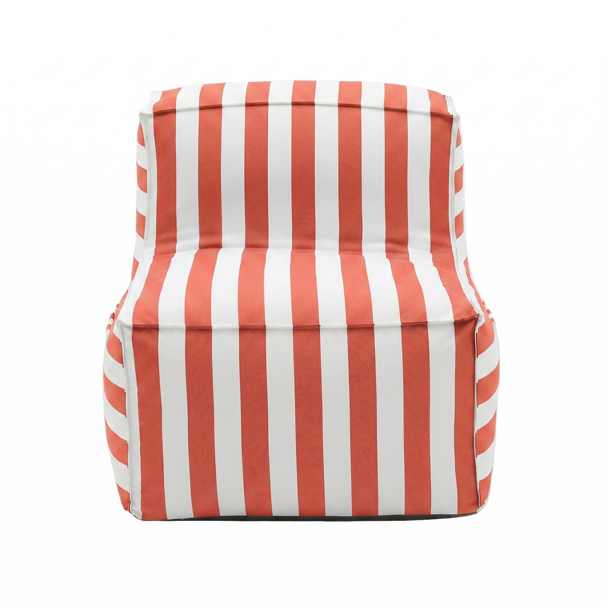 OUTDOOR Sitzsack SOFT mit Rückenlehne für Garten & Terrasse, Orange - Orange, Textil (70/75/100cm) - Muffo