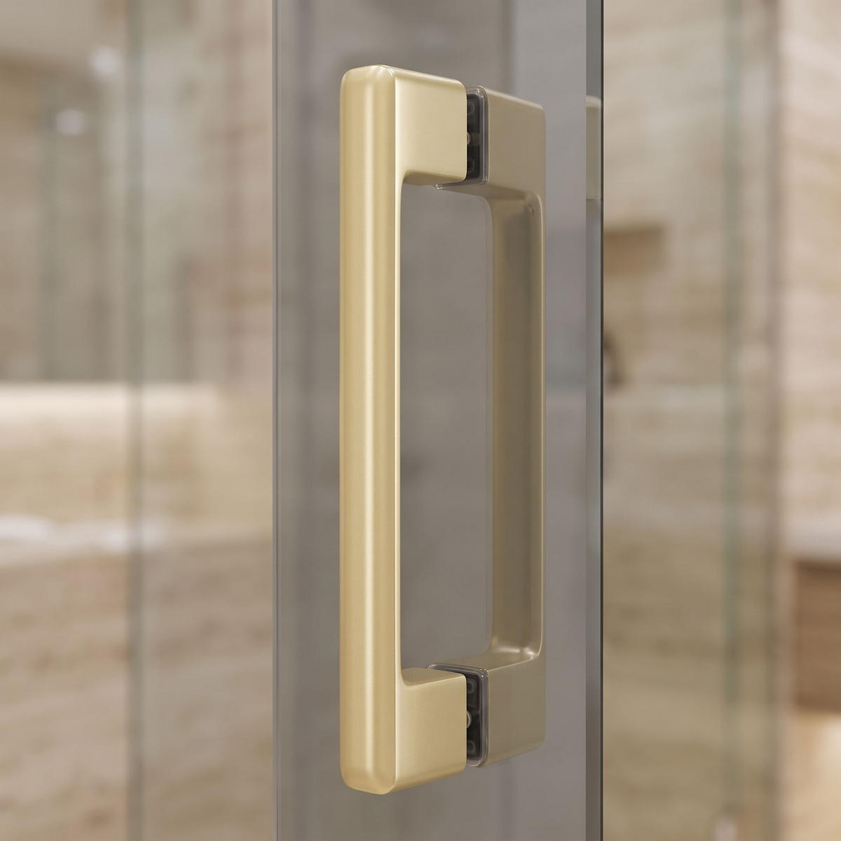 DUSCHTÜRGRIFF Rea 02 Brushed Gold - Goldfarben, Metall (1.8/17cm) - REA