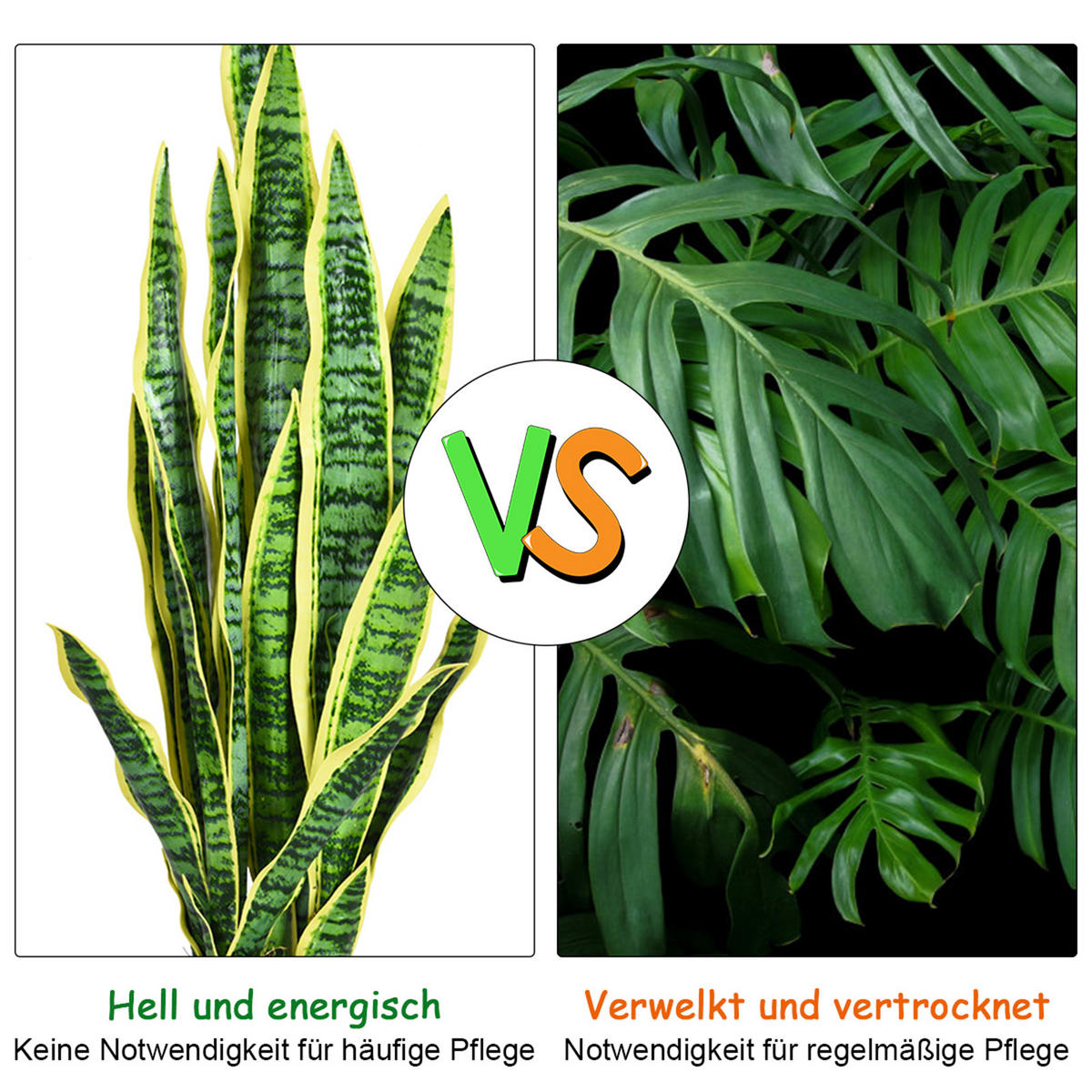 KUNSTPFLANZE Grün - Grün, Kunststoff (90cm) - COSTWAY