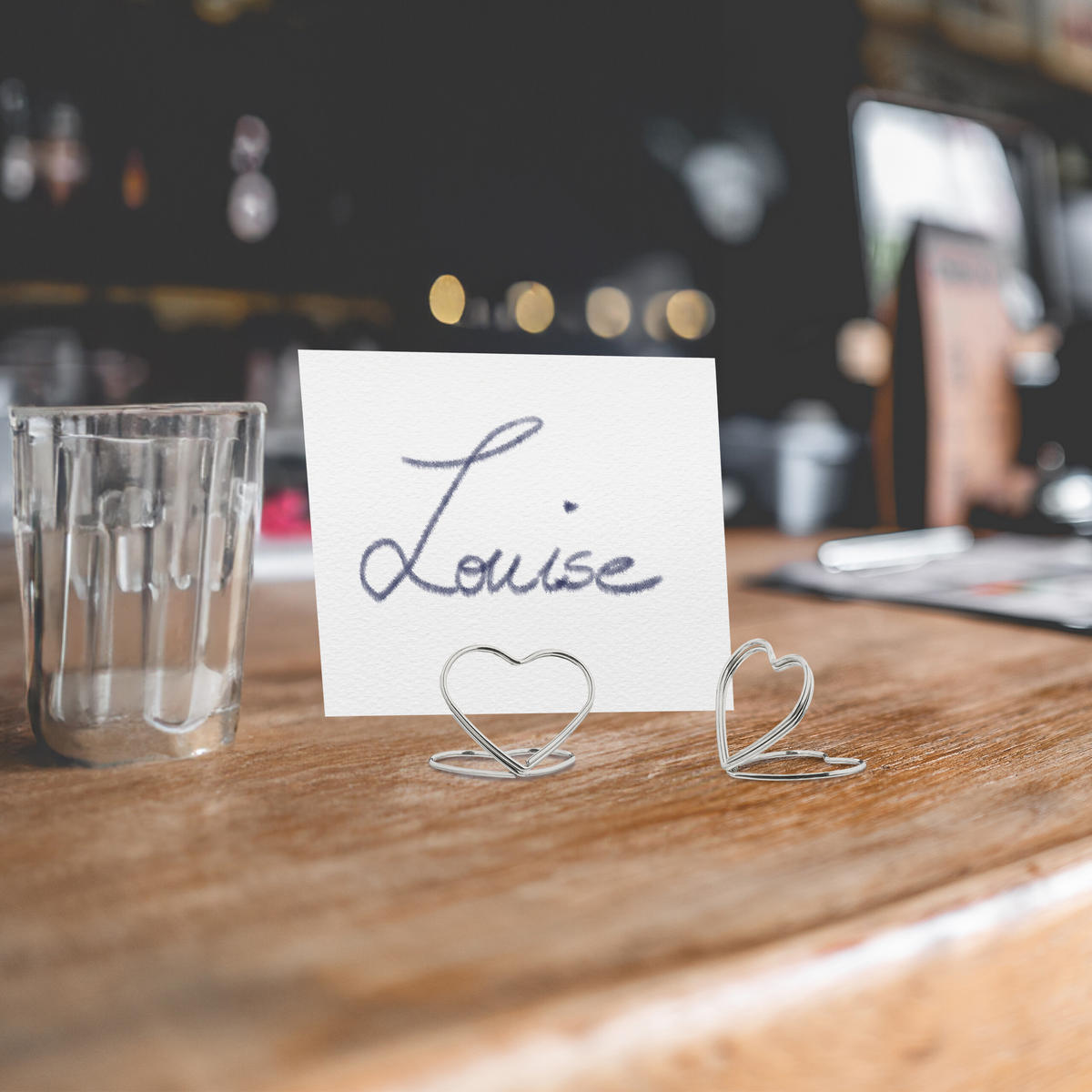 48XDRŽIAK na stôl - strieborná, kov (3/2.5/3cm) - Relaxdays