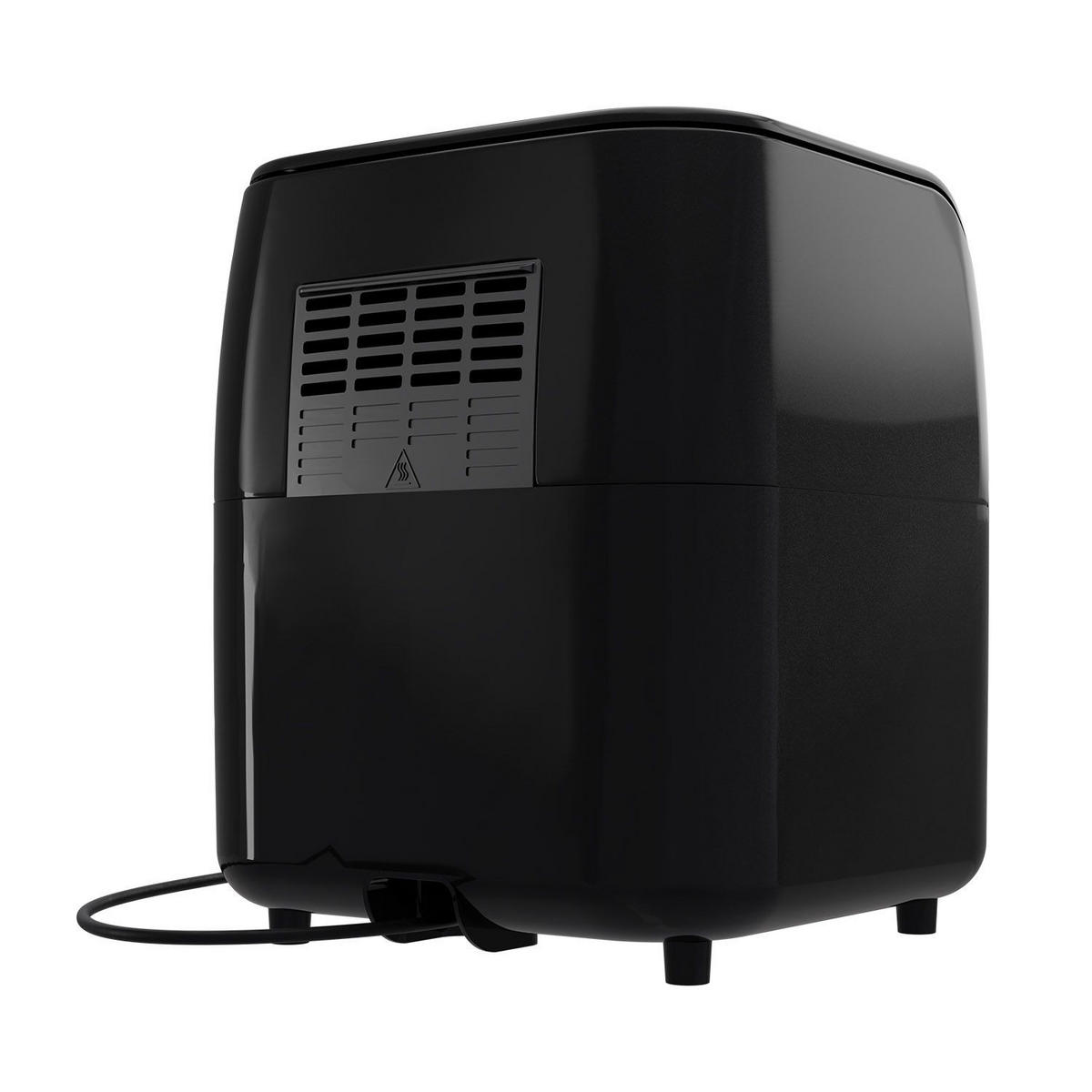 HEISSLUFTFRITTEUSE 12 L - Schwarz, Kunststoff (32/38/34cm) - Juskys