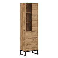 REGÁL NA KNIHY Loa Drevo - hnedá, kompozitné drevo (53.5/180/36.5cm) - Petits-meubles