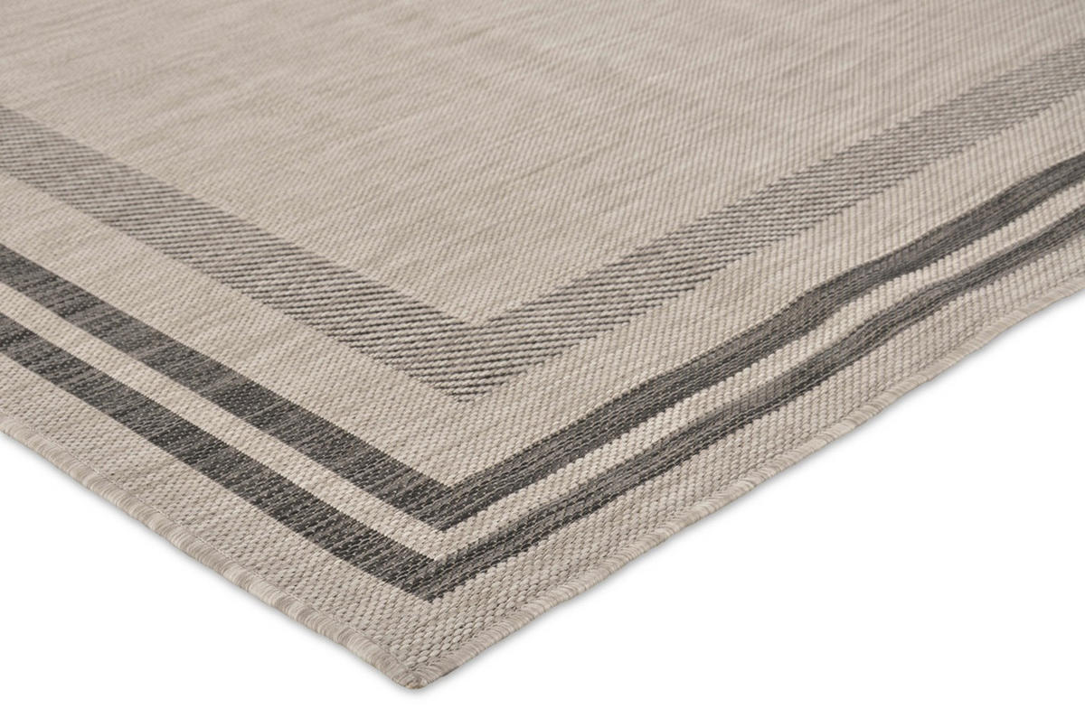 OUTDOOR-TEPPICH Terrace Hellgrau/Beige 160x220 cm - Multicolor, Textil (160/220cm) - Vercai Rugs