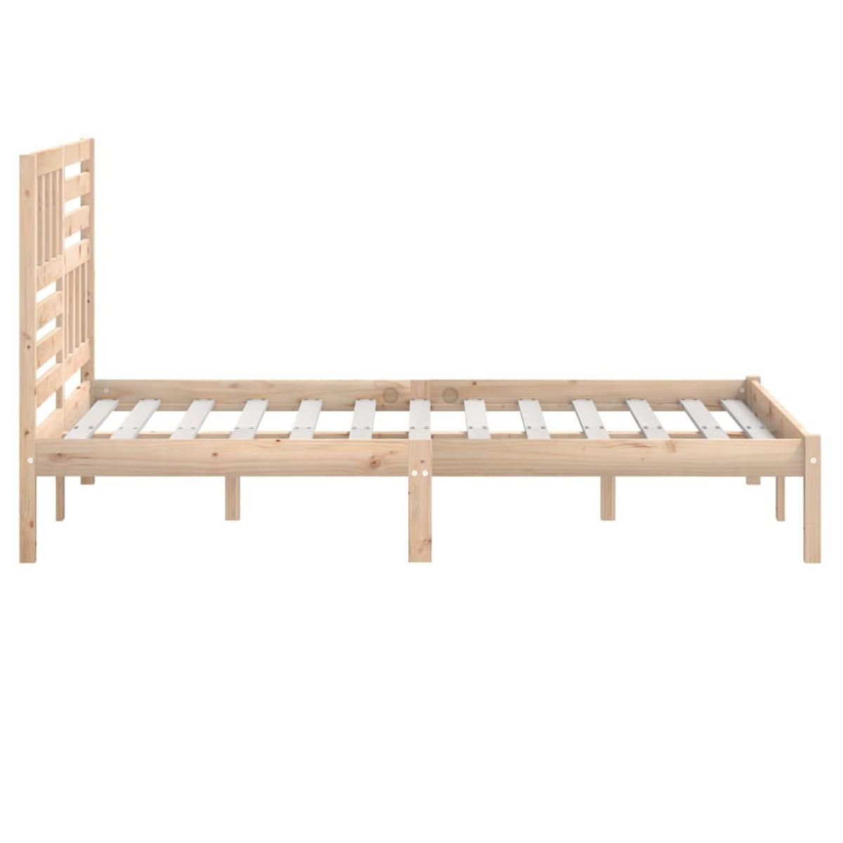 BETT Joseph 146/195.5 cm - Braun, Holz (140/190cm) - Nettlife