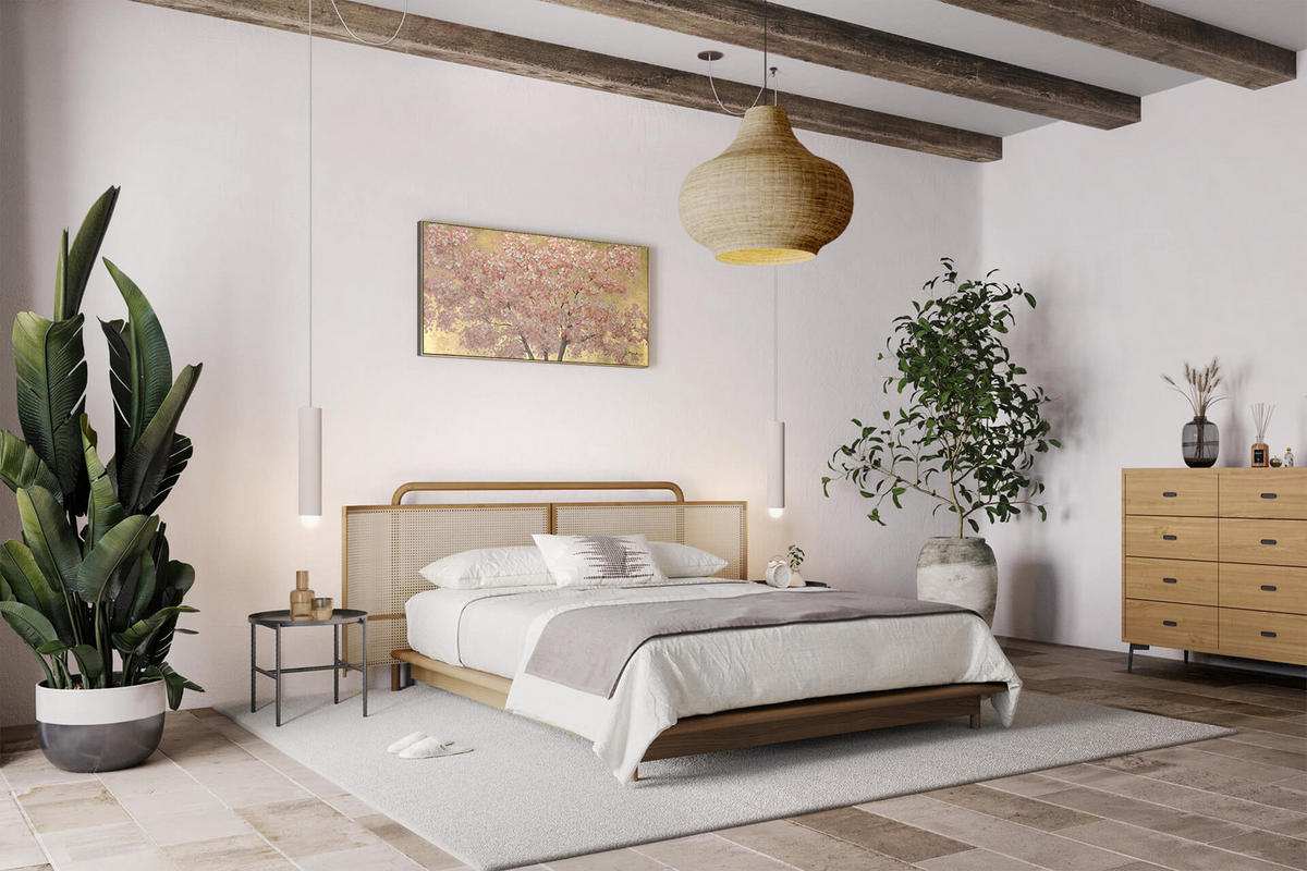 ÖLGEMÄLDE 120/60 cm - Pink/Braun, Holz/Textil (120/60cm) - KUNSTLOFT
