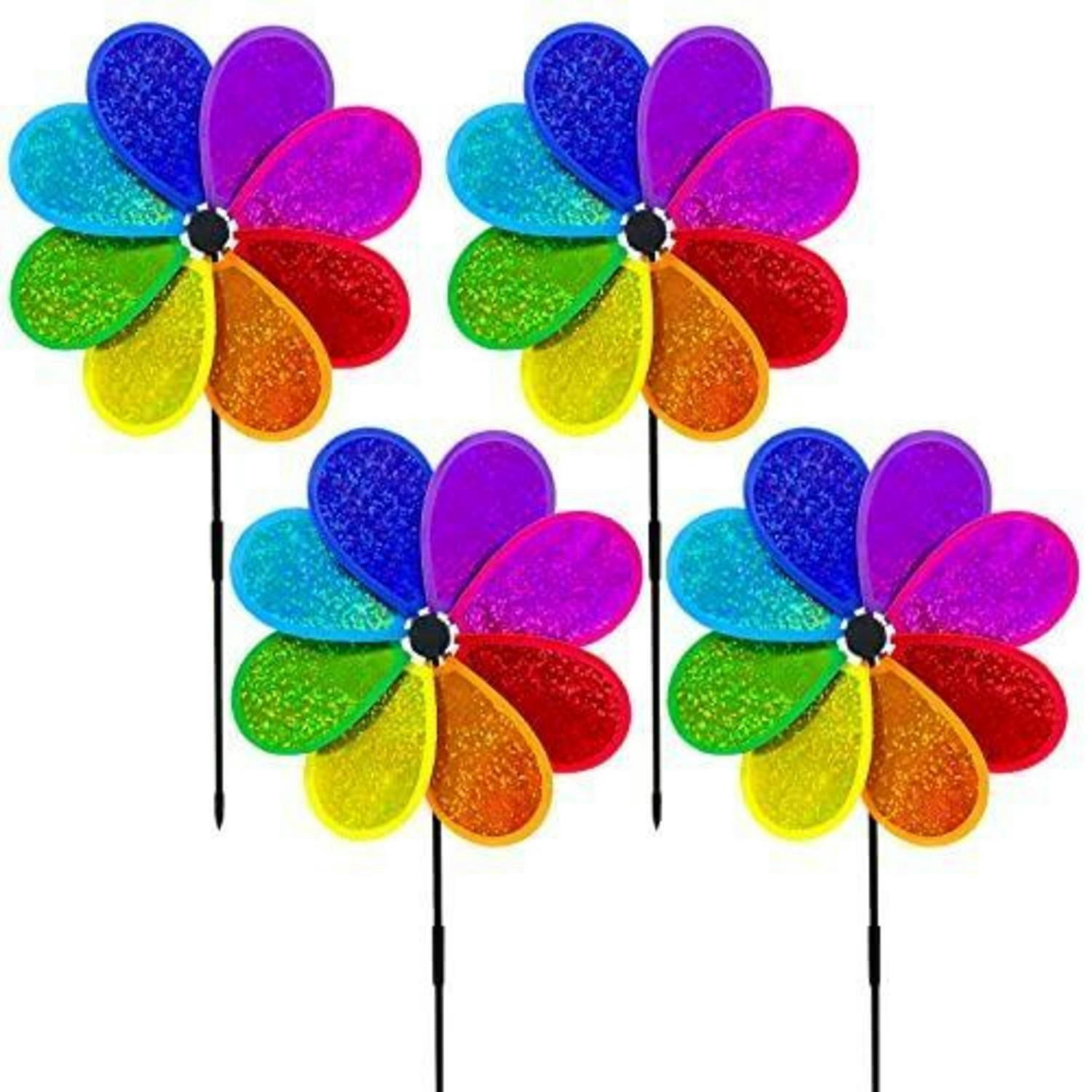 WINDSPIEL 4-teiliges Set Regenbogen 30 cm - Multicolor, Kunststoff (70/30/70cm)