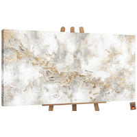 GEMÄLDE Geschichte auf Keilrahmen 200x100 cm - Goldfarben, Holz (200/100cm) - YS-art gallery