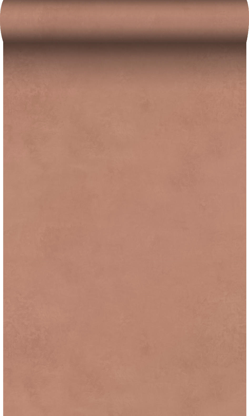 TAPETE Lehmputz 50 x 900 cm - Terracotta, Papier (50/900cm) - Origin Wallcoverings