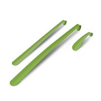 SCHUHLÖFFEL Metall 16,5/58/79cm 3er-Pack Grün - Grün, Metall (4/0.2/57cm)