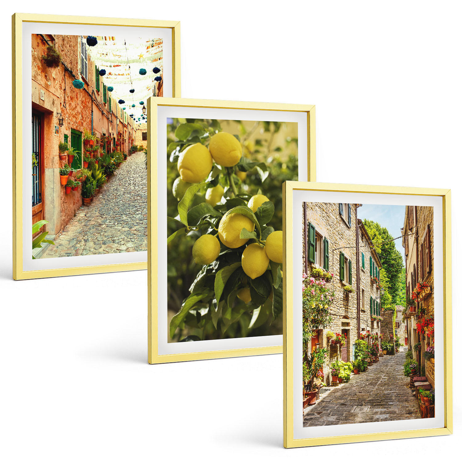Tulup Bilder Gold 40x60 cm