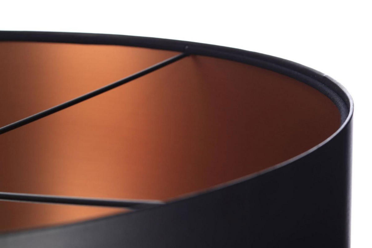 HÄNGELEUCHTE Kupfer 60/30 cm - Schwarz/Kupferfarben, Kunststoff (60/1.1/30cm) - ONZENO