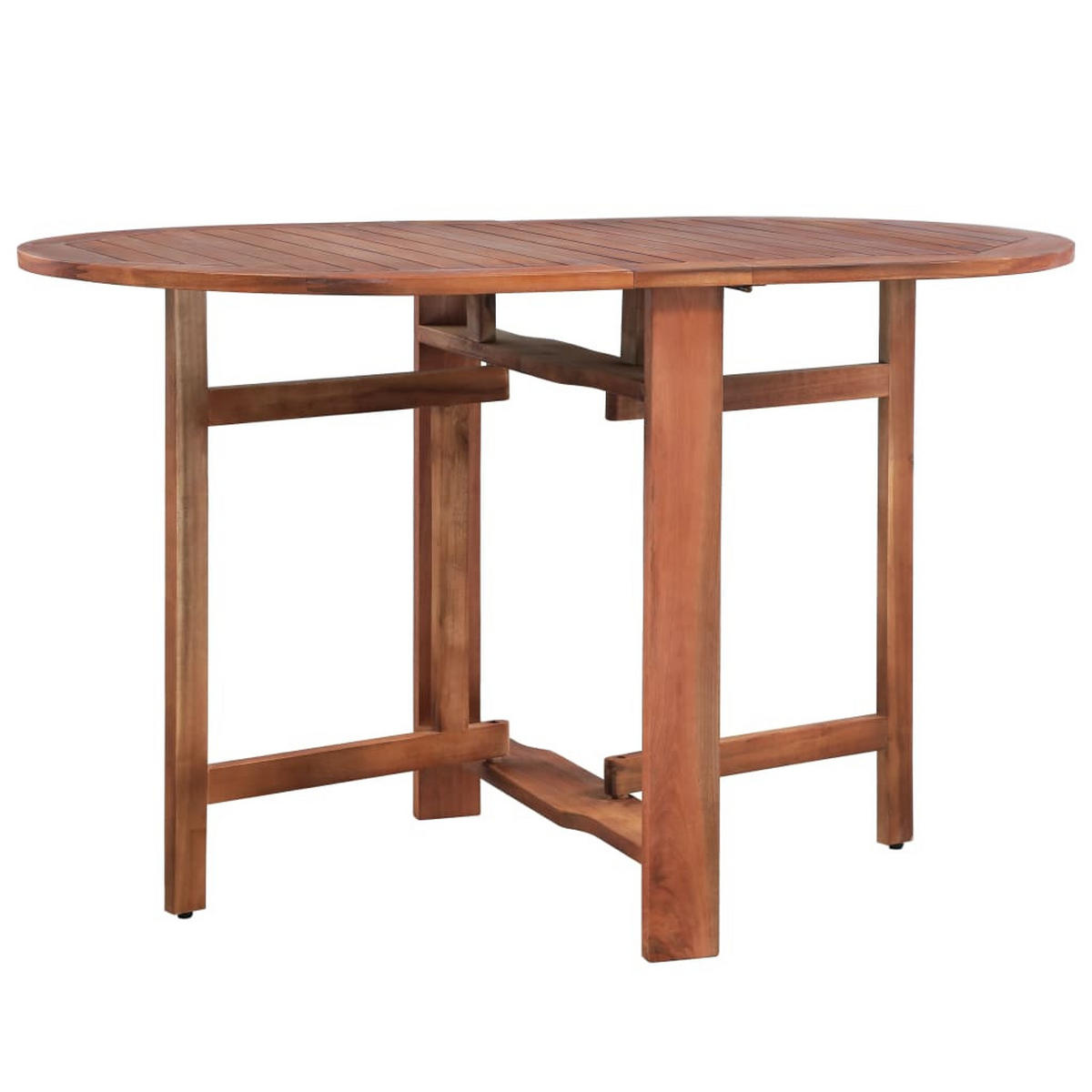 GARTENTISCH 120/70/74 Cm Akazie Massivholz - Braun, Holz (120/70/74cm) - vidaXL