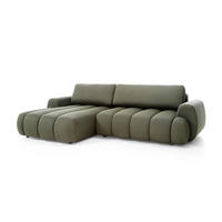 ECKSOFA PASSO Grün 272x168x81 cm - Grün, Textil (272/168cm) - FURNLUX