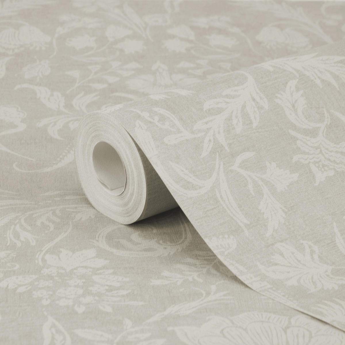 VLIESTAPETE Majestätischer Damast 1000x53 - Beige, Papier/Kunststoff (53/1cm) - LOOKS by W.Joop