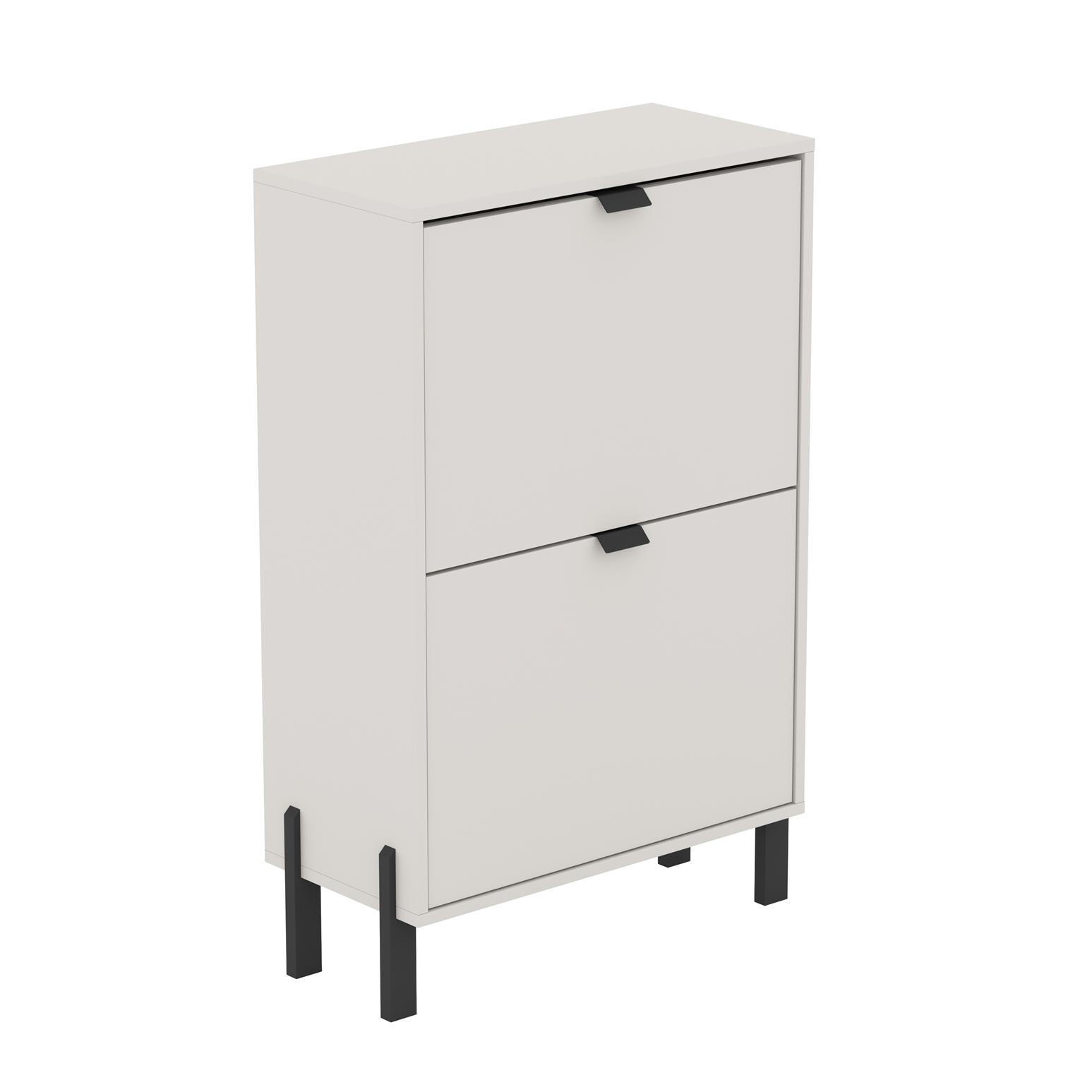 Bettso Schuhschrank Beige 61x100x30 cm