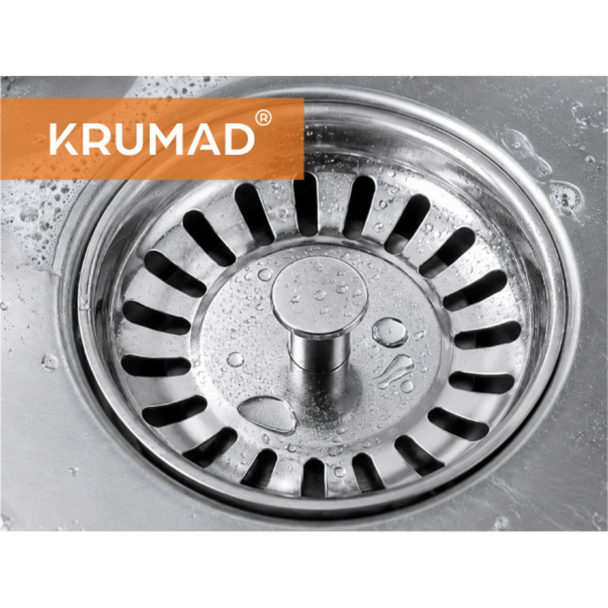 SIEBKÖRBCHEN 79mm - Silbereichenfarben, Metall (7.9/5/7.9cm) - KRUMAD