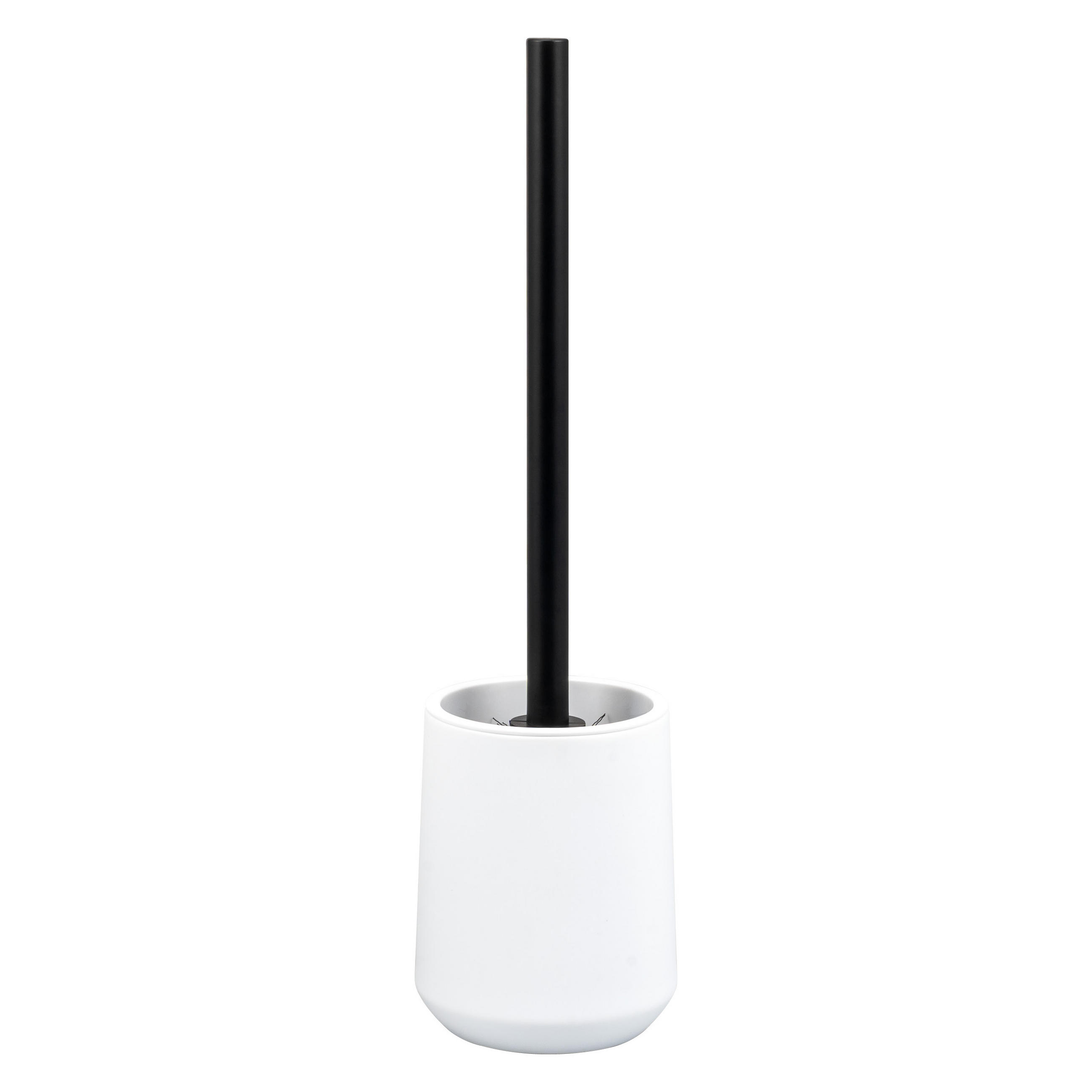 WC-GARNITUR TESERO, Kunststoff, weiß - Weiß, Kunststoff (10.5/39.5/10.5cm) - eluno