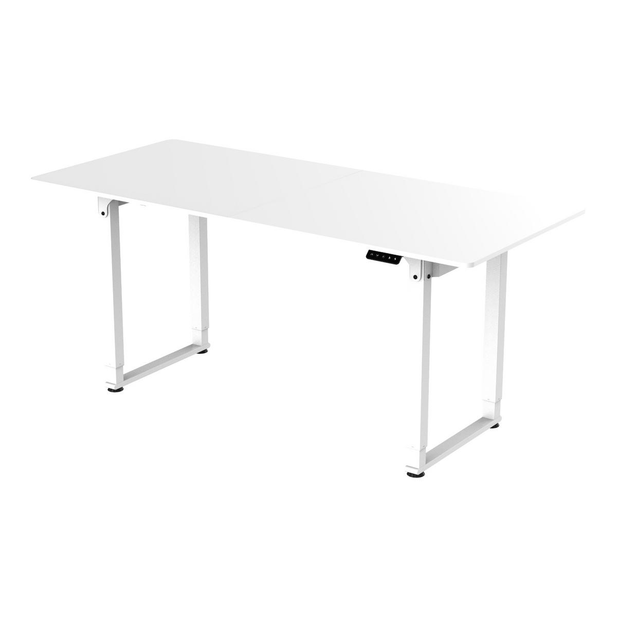 SCHREIBTISCH Kirkkonummi - Weiß, Holzwerkstoff/Metall (180/80/72cm) - pro.tec