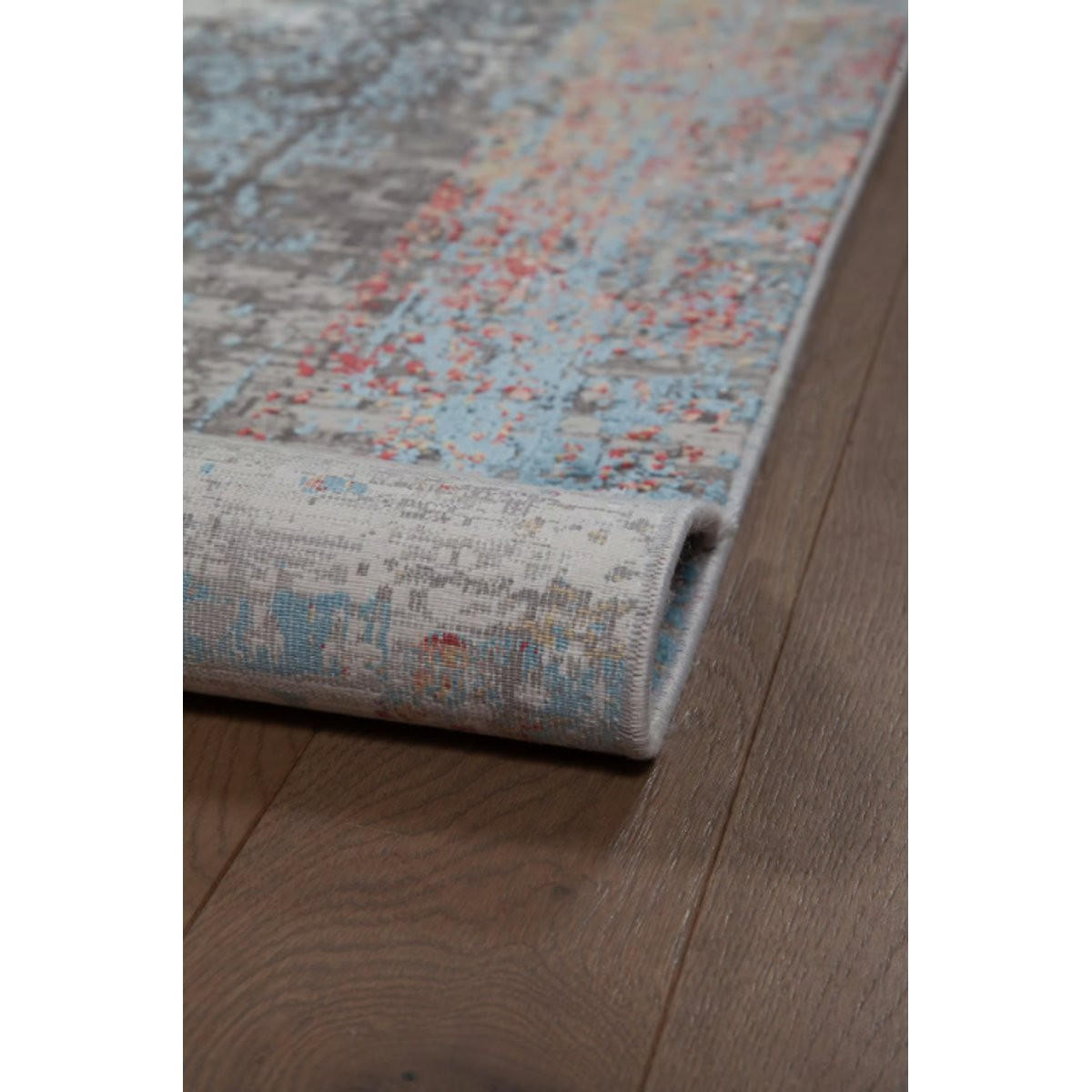 TEPPICH modern Wohn-/Schlafzimmer Viskose BRODERIE Blau 300x400 cm - Blau, Textil (300/400cm) - Novatrend