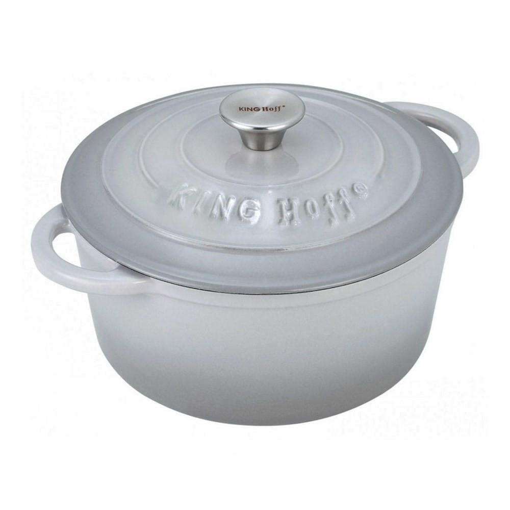 TOPF Grau 20/20/10 cm KH1520 - Grau, Metall (20cm) - Kinghoff 